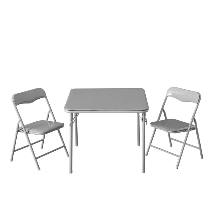 Little Nest Grey 3-Piece Table and Chair Set