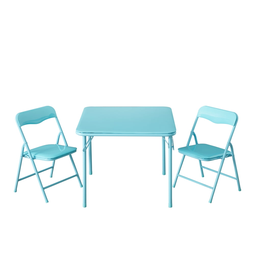 Little Nest Blue 3-Piece Table and Chair Set
