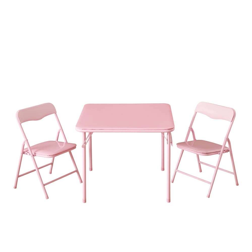 Little Nest Pink 3-Piece Table and Chair Set