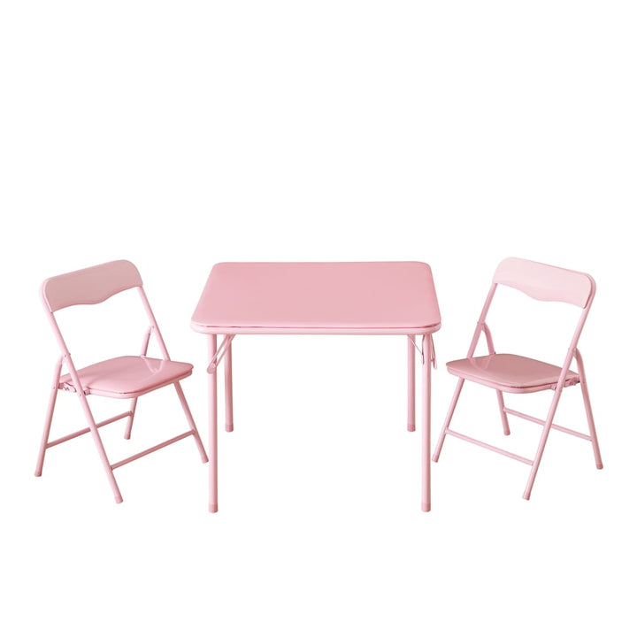 Little Nest Pink 3-Piece Table and Chair Set