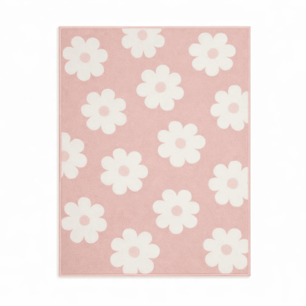 Little Nest Flower Power Toddler Area Rug, 3 x 5 ft