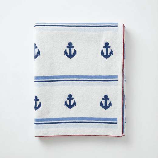 Little Nest Sailboat Blanket, 30 x 40 in