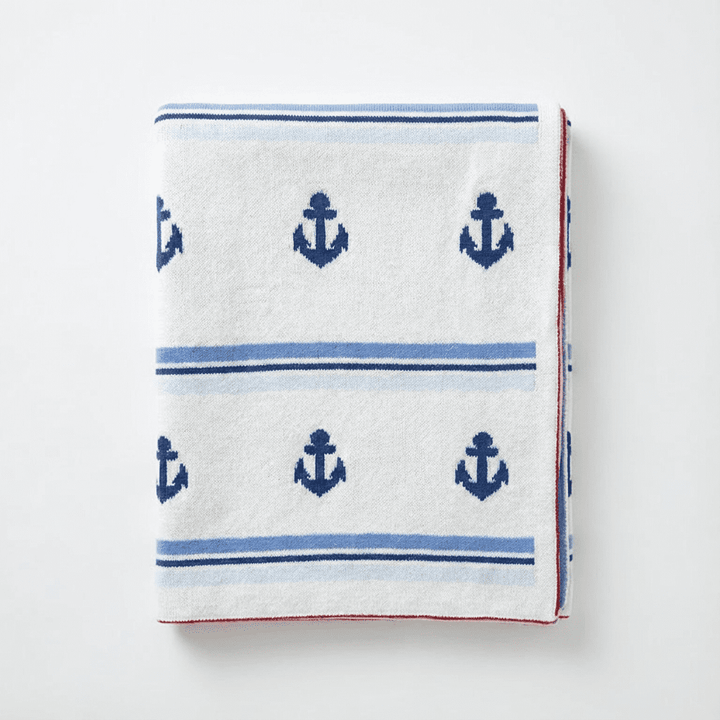 Little Nest Sailboat Blanket, 30 x 40 in