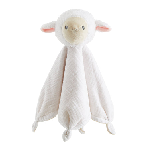Little Nest Lamb Muslin Blanket and Lovey Set, 2-Piece