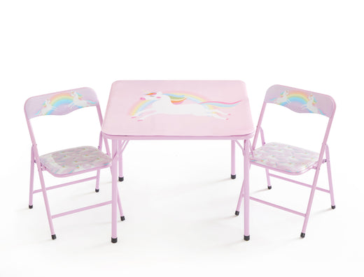 Little Nest Unicorn 3-Piece Table and Chair Set