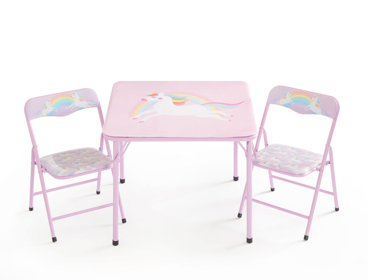 Little Nest Unicorn 3-Piece Table and Chair Set
