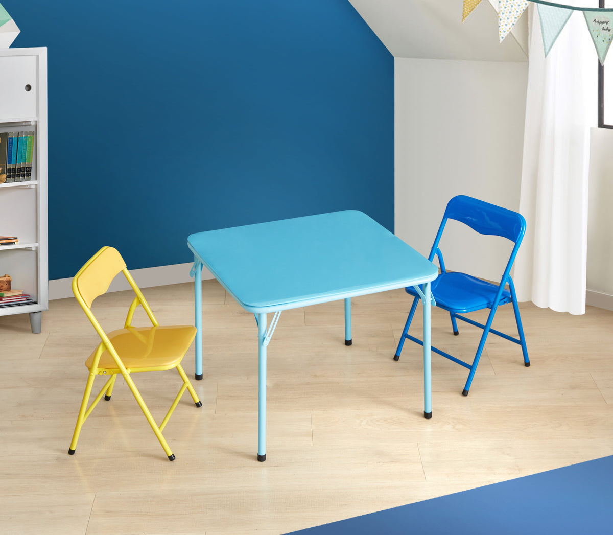 Little Nest Blue 3-Piece Table and Chair Set