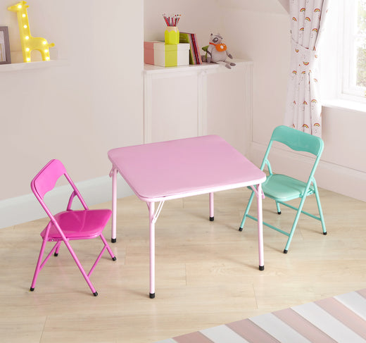 Little Nest 3 Piece Pink Table and Chair Set